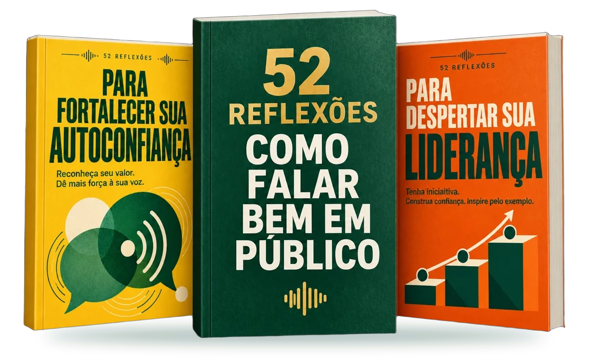 Combo com os 3 livros da coleção 52 Reflexões